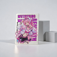 Cartes d'art de collection personnalisées sur le thème des personnages d'anime, cartes à collectionner d'art de jeu imprimées en gros
