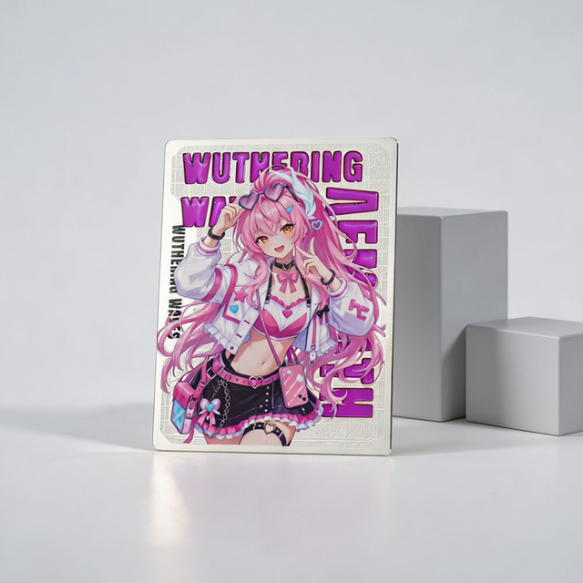 Custom Anime Character Collectible Art Cards Bulk Printed Custom Game Art Trading Cards
