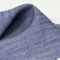 Approvisionnement direct usine Tissu 50% Lin 50% Chanvre Uni Lavé Biologique 165GSM 56/55" Poids Moyen Textile Personnalisé