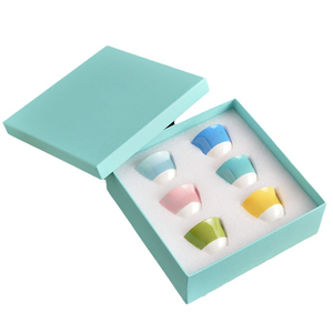 Nueva Taza de Café Macaron Simple, Taza de Espresso, Taza de Té, Porcelana Fina, Cerámica Moderna, Tazas y Platillos Sostenibles, Té de la Tarde, 60 ml - Product Image 1