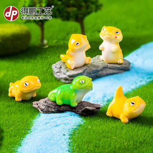 ดีพี คราฟท์ มินิ ลิซาร์ด ฟิกเกอร์เรซิ่น ของตกแต่งสวน ของตกแต่งภายในและภายนอกอาคาร ของตกแต่งโต๊ะทำงาน ของตกแต่งรถยนต์ - Product Image 4