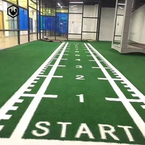 Nhà Máy Tùy Chỉnh Cường Độ Cao Chịu Mài Mòn Phòng Tập Thể Dục Tầng Turf Meter Đánh Dấu Phòng Tập Thể Dục <span class=keywords><strong>Cỏ</strong></span> Nhân Tạo Cho Trượt Đào Tạo - Product Image 5