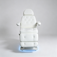 Lit de beauté chauffant de luxe réglable avec plusieurs moteurs pour les soins de massage et de spa