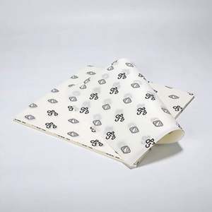 Papier d'emballage personnalisé de qualité alimentaire, résistant à la graisse et à l'huile, non enduit, pour hamburgers, sandwichs et gâteaux - Product Image 6