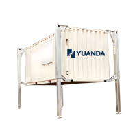Système de levage de conteneurs hydrauliques pour le chargement et le déchargement de marchandises, vente par le fabricant, 5T, 10T, 15T, 20T, 25T