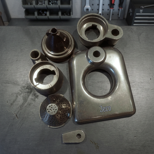 Componente de Aluminio Fundido a Presión con Superficie Granallada, Tamaño Personalizado - Product Image 2