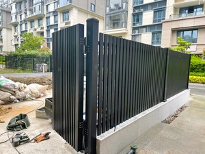 <span class=keywords><strong>Puertas</strong></span> Automáticas Eléctricas <span class=keywords><strong>de</strong></span> Privacidad <span class=keywords><strong>de</strong></span> Aleación <span class=keywords><strong>de</strong></span> Aluminio <span class=keywords><strong>de</strong></span> 6 Pies, Modelo 3D, Puerta Corredera en Voladizo para Patio, Valla <span class=keywords><strong>de</strong></span> Seguridad, Puerta <span class=keywords><strong>de</strong></span> Jardín - Product Image 2