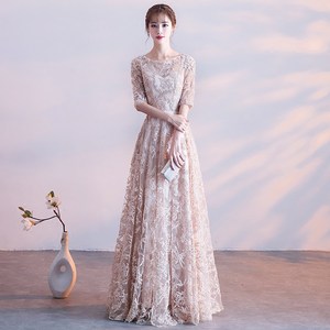 Robe de spectacle pour femme, nouvelle collection, amincissante, pour bel <span class=keywords><strong>canto</strong></span>, <span class=keywords><strong>musique</strong></span> vocale, diffusion et longue performance - Product Image 1