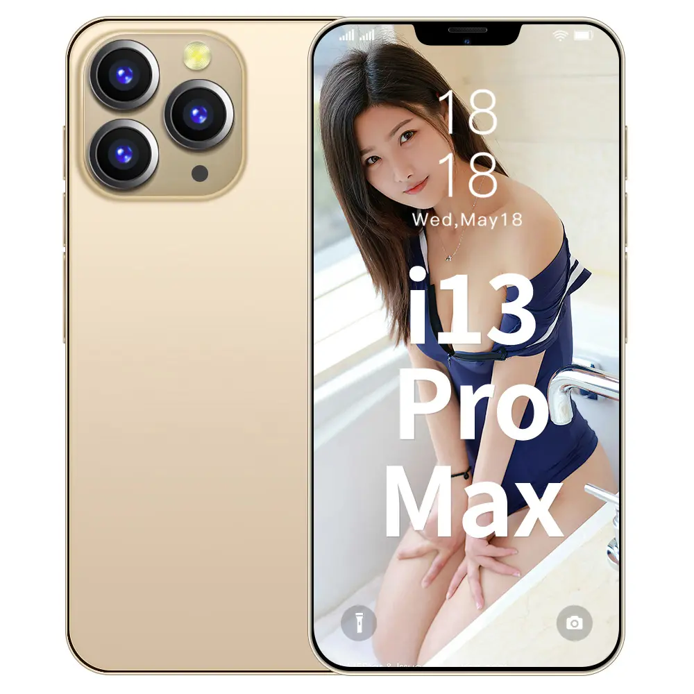 オリジナルの電話13ProMax新しい5Gスマートフォンi電話15ProMaxスマートフォン141516G1T安い電話TelefonInteligente