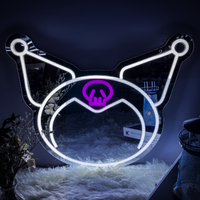 Enseigne au néon personnalisée de haute qualité IP65 acrylique chat miroir corps LED personnalisé Anime salle de bain décoratif vanité néon miroir mur