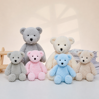 Boneka Teddy Bonnie Berbulu Lembut Lucu Grosir, Boneka Kelinci Premium Berbulu Tebal dengan Telinga Panjang untuk Hadiah Ulang Tahun Anak