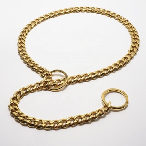 Collare per Cani, Collare a Catena in Acciaio Inox Nero per Addestramento, Collare a Catena Forte Tipo P per Cani - Product Image 6