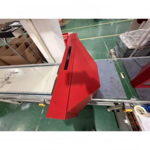 เครื่องดูดควันครัวขนาด 36 นิ้ว 900CFM สแตนเลสสีแดง พร้อมรีโมทคอนโทรล 3 ระดับความเร็ว ไฟ LED แผ่นกรองแบบ Baffle สำหรับใช้ในบ้านและโรงแรม ติดผนัง - Product Image 4