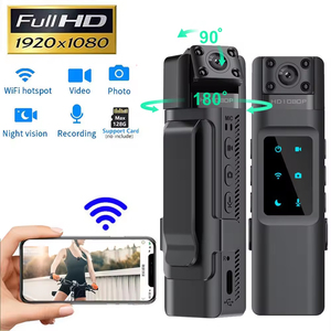 L13 Máy Ảnh Cơ Thể Với Âm Thanh Và Video Ghi Âm 1080P Cơ Thể Cam 7hr Pin IR Cắt Tự Động Tầm Nhìn Ban Đêm 128GB Cơ Thể Mặc Máy Quay Phim - Product Image 3