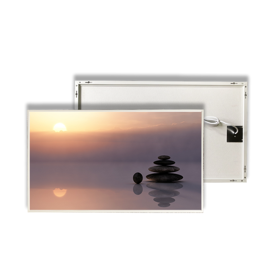 Enjoywarm T Series Smart Wall-Mounted Infrared Panel Heater Overheat Protection Freestanding Option Adjustable Thermostat Remote