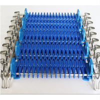 Cadena de Rodillos de Alambre de Acero en Espiral de Grado Alimenticio 304/316 de la Marca RUNFENG para Transporte de Alimentos Congelados, 1 Año de Garantía