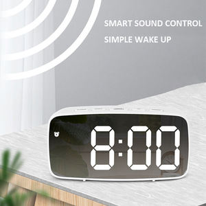 Reloj Despertador LED de Escritorio con Control por Voz, Función Snooze, Pantalla de Temperatura y Modo Nocturno, el Más Vendido al por Mayor - Product Image 2