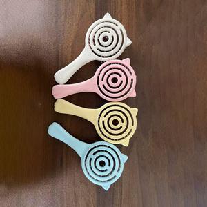 Peigne à coussin d'air 2-en-1 A255, série trois cercles, avec miroir, pour usage domestique, idéal pour les élèves du primaire, échantillon gratuit personnalisé - Product Image 6