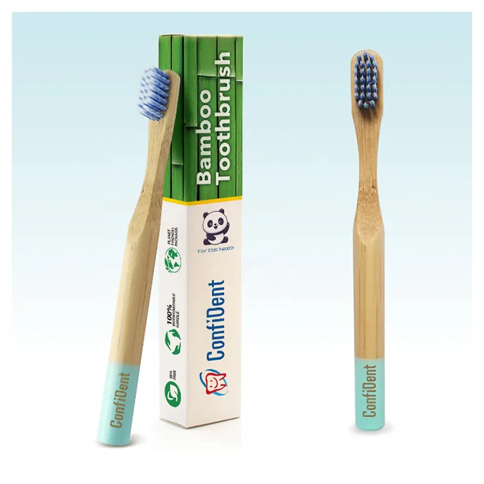 Hot Selling Multiple Functions Adult Soft Bristle Biodegradable Travel Disposable Bamboo Toothbrush
