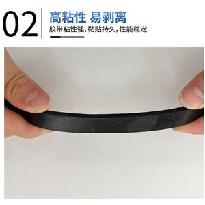 Eva Foam Sealing Strip Black Thickened High Adhesion For <b>Range</b> Hood And Gas Stove - Product Image 3
