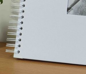 Pure White Scrapbook, <strong>Linen</strong> Cover <strong>Photo</strong> <strong>Album</strong>, High Quality DIY Scrapbook - Product Image 3