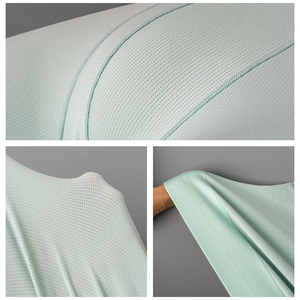 Calzoncillos sin costuras de secado rápido, ropa interior y bóxer para hombre con cintura elástica transpirable de malla de ángulo plano y pierna larga - Product Image 4