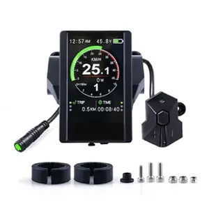 Superbsail 24V 36V 48V 52V Impor P850C Suku Cadang dan Aksesori Sepeda Gunung untuk Bafang Mid Hub Motor Mini LCD Display E Bike