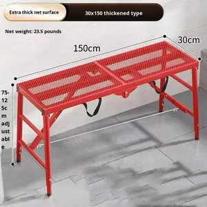 Bán trực tiếp nhà sản xuất thép ngựa phân có thể gập lại dày kỹ thuật Thang giàn giáo Putty cạo cải tạo nâng - Product Image 6