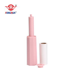 Tùy Chỉnh 3.4 Inch 30 Tờ Dính Giấy Dính Có Thể Thu Vào Đàn Hồi Mini Du Lịch Túi Lint Con Lăn Cho Quần Áo Bụi Tóc - Product Image 5