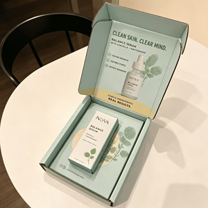 Skin Care Essential Oil Subscription Box Packaging Corrugated Mailer Box E <b>Flute</b> Tuck Top Mailer Box Custom Packaging - Product Image 4