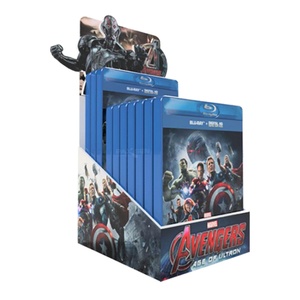 ชั้นวางโชว์สินค้าแบบพับได้ ทำจากกระดาษแข็งรักษ์โลก สำหรับหนังสือและแผ่นซีดี - Product Image 6