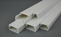 Canaletas para Cables de PVC Blancas, Duraderas, de Tamaño Personalizado, ISO9001, para Cables de Red, Uso en Exteriores y Jardines, Pisos de Hoteles y Baños
