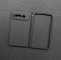Étui de téléphone en fibre de carbone pour étui de téléphone portable en fibre d'aramide Google Pixel Fold 3K