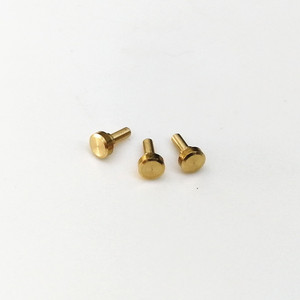 Hex Head Brass <b>Screw</b> Metric 12mm Cap Diameter Standard Thread Plain Finish - Product Image 5