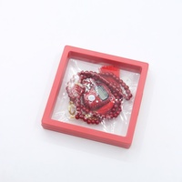 Approvisionnement en gros usine YASEEN Perles ethniques imitation perle 6mm 99 pièces Tasbih Compteur de pouce en strass Coffret cadeau personnalisé Toutes saisons Aïd