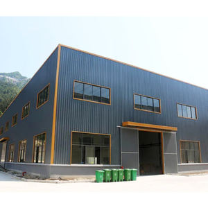 豪华预制钢厅金属建筑机库仓库带轻型建筑焊接加工服务 - Product Image 3