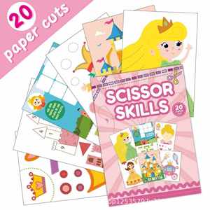 Libro de Colorear y Actividades para Niñas de 4 a 8 Años, Regalo Rosa, Decoración de Princesas, Desarrollo de Habilidades Motoras Finas - Product Image 2
