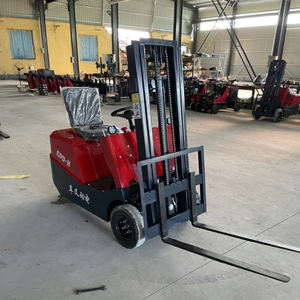 Ventas de fábrica 800KG Mini carretilla elevadora eléctrica de tres ruedas Grúa apiladora de elevación hidráulica para el taller de almacén Precio barato - Product Image 4