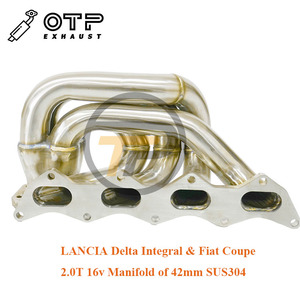 Tuyau d'échappement OTP pour Lancia Delta Integrale 2.0 16V Fiat Coupe Tur bo collecteur avec SUS304 inoxydable tache - Product Image 4