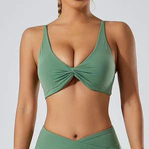 Europe et les États-Unis coiffure <span class=keywords><strong>nue</strong></span> dos sexy vêtements de yoga sport course fitness yoga haut - Product Image 3