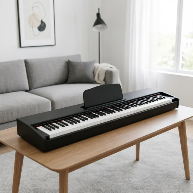 Best Selling 88 Keys Weighted Digital Piano Keyboard Portable Electronic Piano MIDI USB for Beginners Adults Studio Teaching