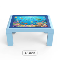 Mesa Táctil Inteligente para Niños OEM de 32, 43 y 55 Pulgadas con Sistema Operativo Android, Juegos Interactivos, WiFi, Bluetooth, Mesa de Juegos Desmontable para Niños Autistas