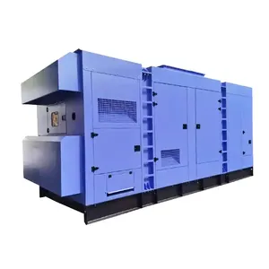 Fabrieksprijs 1 Mw Big Power 1000kw Elektrische Industriële Dieselmotor Generator Voor Bouwplaatsen