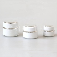 Leere matte Kosmetik behälter runde Kunststoff Gesicht Hautpflege Creme Glas mit Deckel 15g 30g 50g