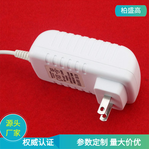 12V 2A White <b>Power</b> <b>Adapter</b> <b>Us</b> Plug 100-240VAC For Massagers - Product Image 5
