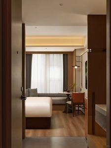 Muebles <span class=keywords><strong>de</strong></span> <span class=keywords><strong>Hotel</strong></span> Modernos <span class=keywords><strong>de</strong></span> Roble Personalizados, Juegos <span class=keywords><strong>de</strong></span> Dormitorio <span class=keywords><strong>de</strong></span> Lujo en MDF para Hoteles <span class=keywords><strong>de</strong></span> 3 a 5 Estrellas con Servicio OEM, ODM y Diseño 3D para Apartamentos - Product Image 3