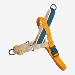 Nuevo arnés para perros con logotipo personalizado, capa de aire acolchada ajustable, arnés para perros, correa para collar de perro de goma, <span class=keywords><strong>bolsa</strong></span> - Product Image 1