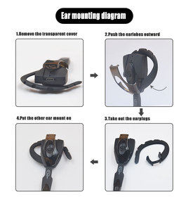 <strong>PS3</strong> Wireless Earhook-Style BT 5.0 <strong>Headset</strong> with Microphone, Designed for Driving, Ultra-Strong Noise Cancellation - Product Image 6