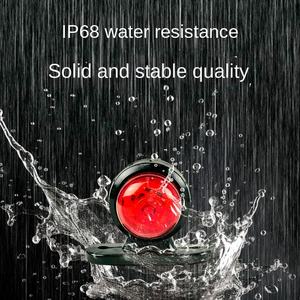 Mini Feu de Position LED Rond Double Face Bicolore 12V 24V IP68 pour Camion Remorque Fourgonnette Pick-up Marque LJZ Garantie 1 An - Product Image 3