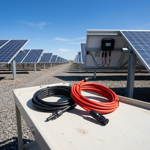 Câble solaire photovoltaïque Wavelink Custom 10 AWG en cuivre 6 mm² avec connecteur <span class=keywords><strong>MC4</strong></span> pour système de panneaux solaires - Product Image 1